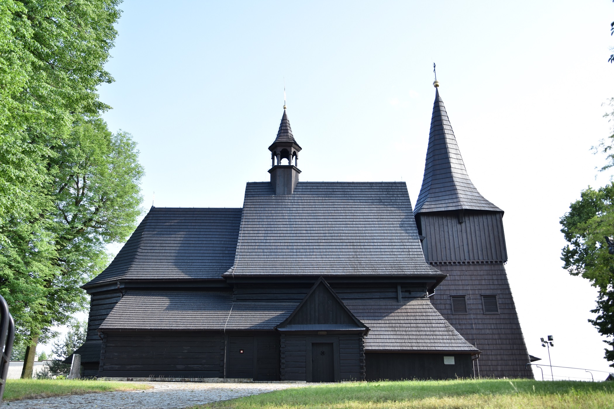 Żernica, kościół drewniany z XVII w. Fot. Maria Lipok-Bierwiaczonek, 2019.